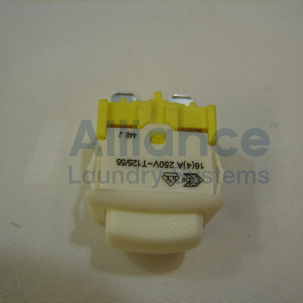 SWITCH,PUSH BUTTON SPST NO,WHT